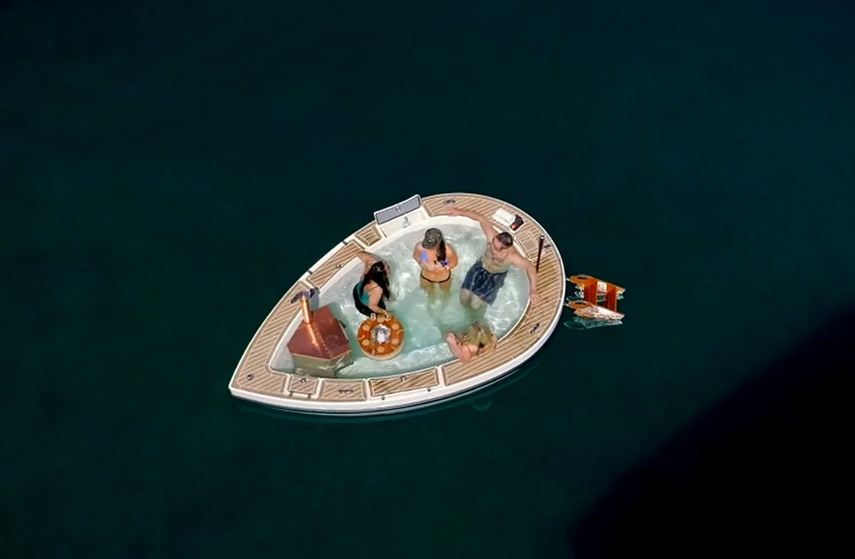 Spacruzzi | Personalize Your Hot tub Boat